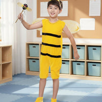 Kids Bee Costume Versatile Use Honey Bee Performance Costume Honeybee Dress-up Ensemble Breathable Honeybee Costume Ensemble