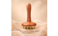 Wood Massage Tool Relief Brass Pin Massage Brush
