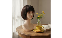 Mannequin Head with Hair Smooth for Boutiques