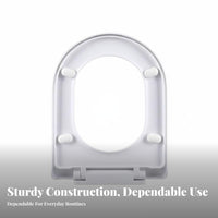 Toilet Seat with Cover Non-Slip gentle-close Seat and Lid Quick quick-release for Hotel