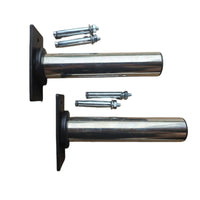 Wall-Mounted Stainless Steel Tube Bracket Easy to Install Stainless Steel Tube Bracket Hardware Fastener