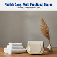 Unisex Design Structured Mini Purse Versatile Wear Fashion Accessory Compact Size Waist Bag Vegan-Friendly for Men, Teenagers, Golf Course, Travel, Shopping