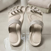 Five-Toe Sandals Foam-Like Slip-on Sandals Footwear Flat Sole Casual for Indoor Use