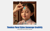 Face Crystal Sticker, Princess Crystal Forehead, Kids Party Makeup Accessory
