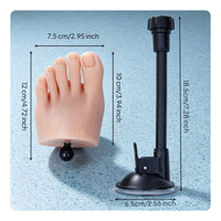 Nail Practice Foot Reusable Pedicure Practice Mannequin Flexible