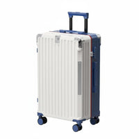 Hardside Roller Bag Long-Lasting Luggage Reinforced Corners for Men, Students