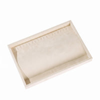 Shallow Jewelry Display Tray Flat Home Storage Easy to Organize