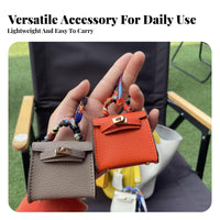 Cute Design Mini Handbag Keychain Decorative Charms Handbag Shaped Charm Multi-Functional for Women, Girls, Car Keys, Daily Use, Travel