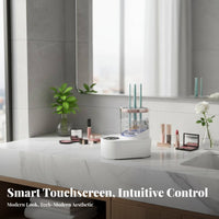 Gentle on Bristles Automatic Brush Cleaner and Dryer Easy to Clean Makeup Brush Washer and Dryer Splash-Proof Design for Home Use, Bathroom
