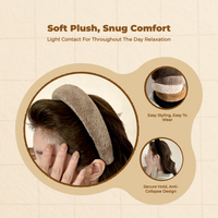 Women Plush Headbands, Soft, Non-Slip, Stylish, Everyday Use