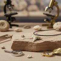 Prehistoric Tooth Jewelry Piece Beachy Aesthetic Tooth Necklace for Summer