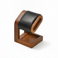 Watch Display Stand, with Wooden Base Padded Watch Display Stand Holder for Retail Counter