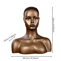 Wig Display Head Smooth Finish Hairpiece Mannequin Head Easy to Style for Photo Photography