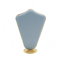Upholstered Jewelry Display Stand Golden-Hued Household Storage Soft