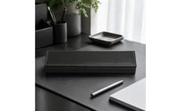 PU Leather Watch Box Stitch Trim Long Watch Box Easy to Clean