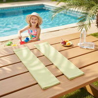 Ice Silk Sun Sleeves Breathable Toddler Ice Silk Arm Covers Stretchy Fit