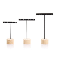 T-Shaped Earring Stand Compact T-Shaped Earring Holder Convenient for Vanity