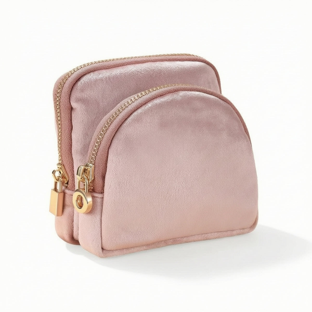 Travel Jewelry Case with Pockets Practical for Travelers, Commuters