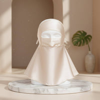 Full Face Sun Cover Skin-Friendly Silk Facial Cover Sunblock 50+ Apparel Accessory for Women