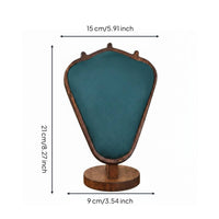 Wooden Necklace Stand Elegant Design Necklace Display Easel Fine Workmanship
