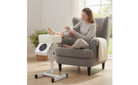 Upholstered Pedicure Stool with Dust Extractor Fan Comfortable Pedicure Stool with Vacuum Soft Nail Chair with Dust Collector Easy to Clean for Pedicurists, Beauty Parlors