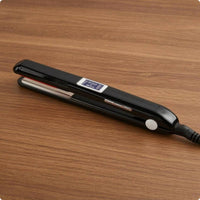 360-Degree Rotating Cord Sonic Hair Repair Straightener Adjustable Cold Flat Iron Clamp Style Sonic Flat Iron Display Window
