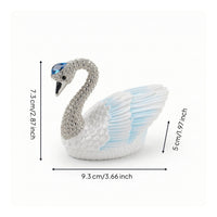 Jewelry Box Rhinestone Trinket Box Vintage Style Organizer for Collectors, Wedding