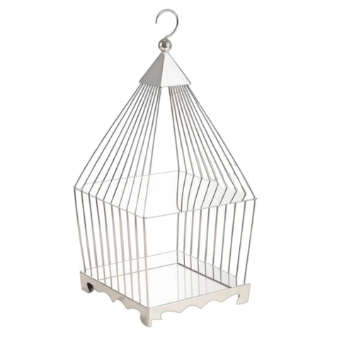 Birdcage Dessert Stand Hanging Hook Birdcage Dessert Display Iron Construction Table Decor for Buffet