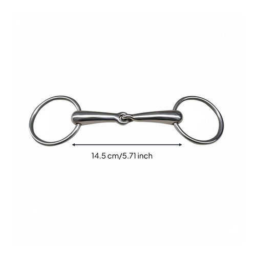 Circular Snaffle Horse Hand Welded Loose Circular Snaffle for Stable