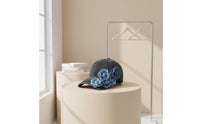 Washed Jean Baseball Cap Elegant Look Floral Jean Cap Sun Shade for Outdoor