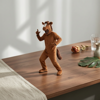 Horse Cosplay Outfit Polyester Horse Costume Breathable Animal Suit for Adults