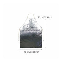 Aluminum Foil Apron Easy to Wear Shielding Clothing for Metal Joining