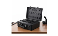 Makeup Organizer Box Large Capacity Aluminum Makeup Case EVA Padded Interior