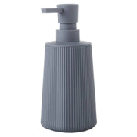 Refillable Lightweight Ribbed Soap Dispenser Household Container