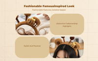 Girls' party creature headbands