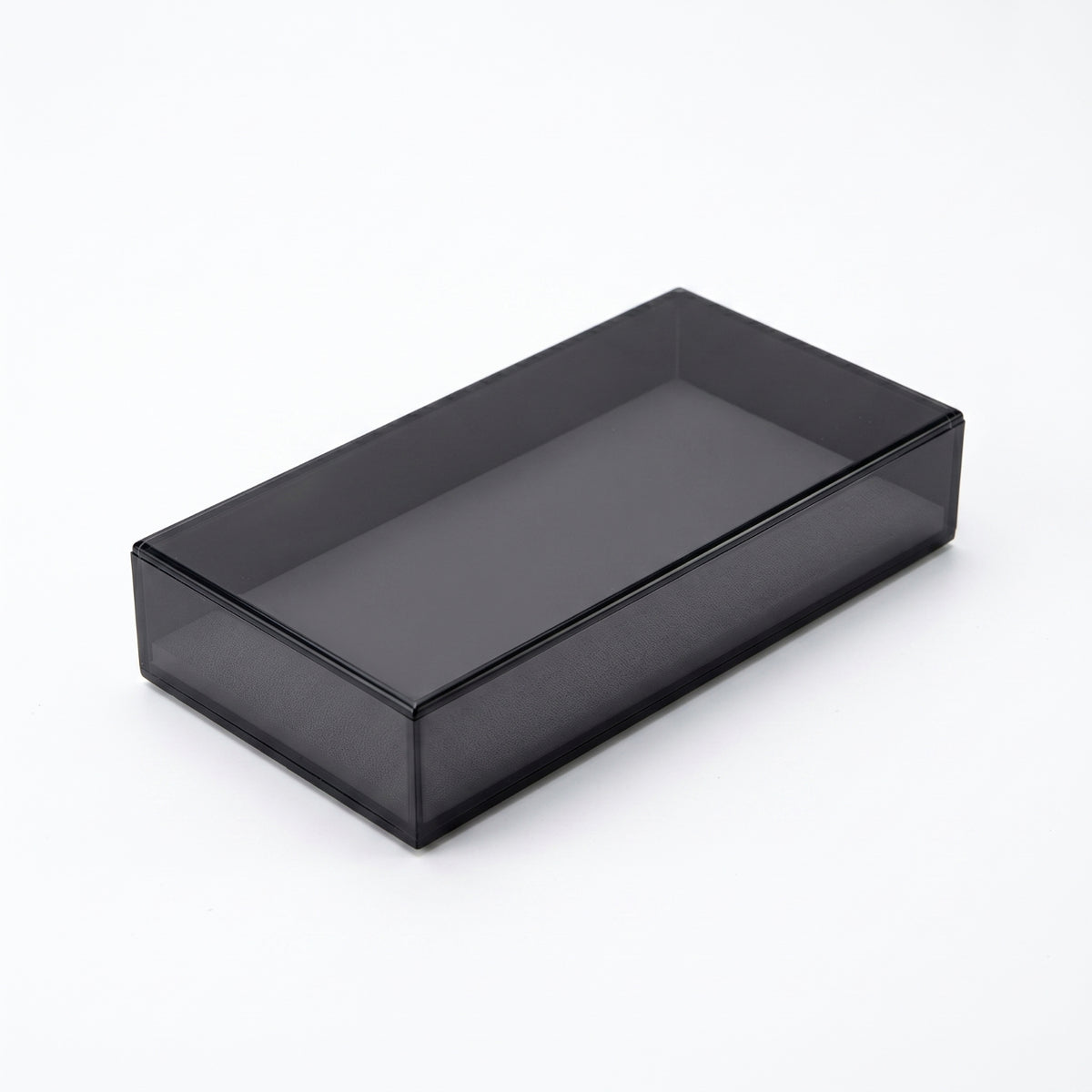 Hard-Shell Eyelash Case Flat Lid Easy to Find Acrylic Eyelash Storage Box