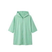 Kids Hooded Zip Robe Soft Kids Hooded Bathrobe Absorbent for Children