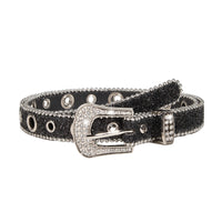 Glitter Belt Shimmering Rhinestone Belt Shiny for Festivals