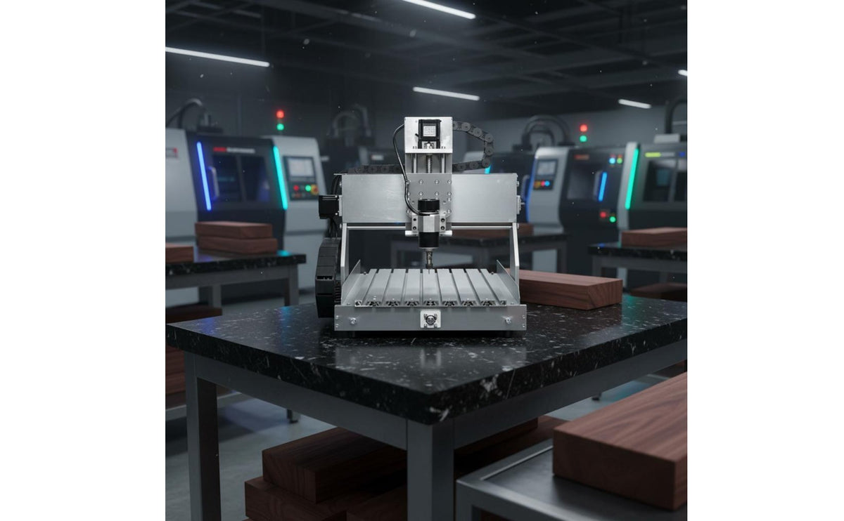 Multi-Material Desktop CNC Engraving Machine High Precision Small CNC Milling Machine 4-Axis Machining Tool Industrial Grade for Hobbyists