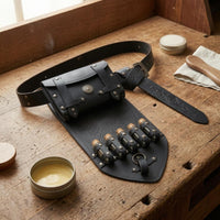 Medieval Waist Bag Adjustable Strap Cosplay Belt Bag Rustic Style for Cosplayers