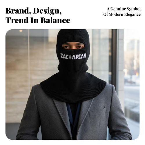 Black balaclava, full face warmth