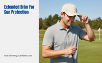 Large Head Large Head Accommodating Structured sport Cap Deep Fit sporting Hat Sun Protection Headwear Breathable for Outdoor lovers, Athletes, sportinging, informal Wear, Sports, Fishing