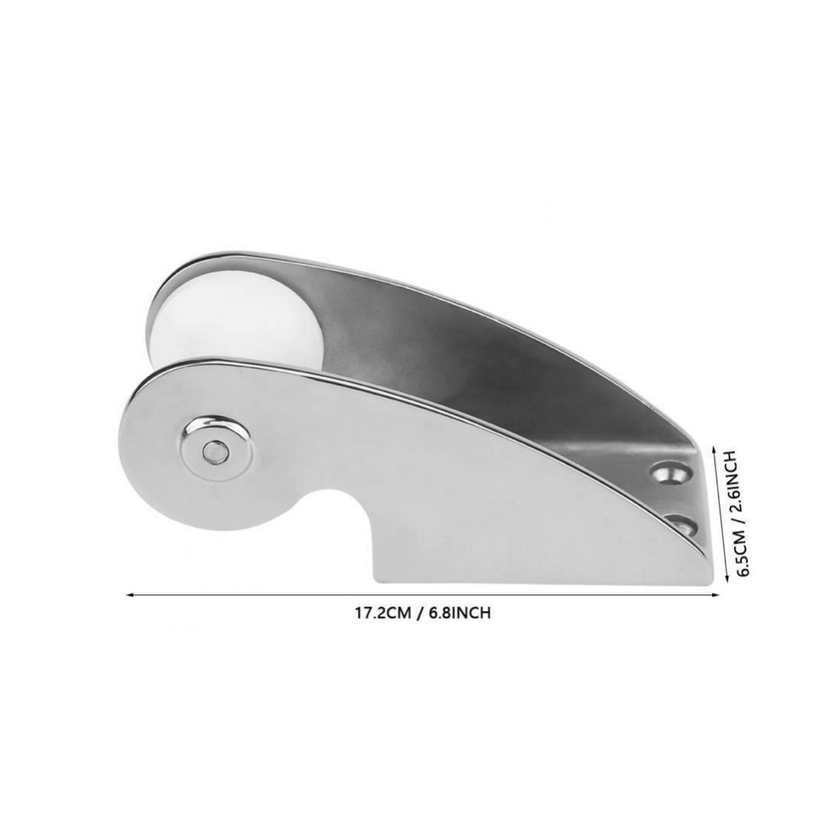 Bow Anchor Roller Bracket Cast Metal Stainless Steel Anchor Bracket Mirror Polished Marine Hardware for Boat Owners