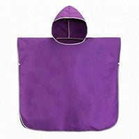 Children's Bath Poncho Pullover Snap-Button Bath Poncho Quick Dry