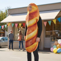 Adult Bread Jumpsuit Slightly Loaf of Bread Costume Soft Loaf Costume for Adults, Cosplay, Party