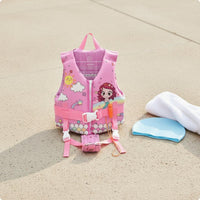 Adjustable Buoyancy Vest Secure Fit Children's Swim Vest Quick-Dry for Drifting