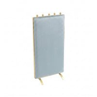 Upholstered Jewelry Display Stand Golden-Hued Household Storage Soft