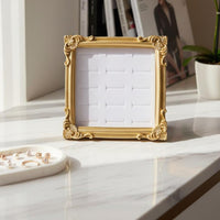 Resin Jewelry Tray Light Luxury Vintage Band Holder Space Saving for Dresser Top