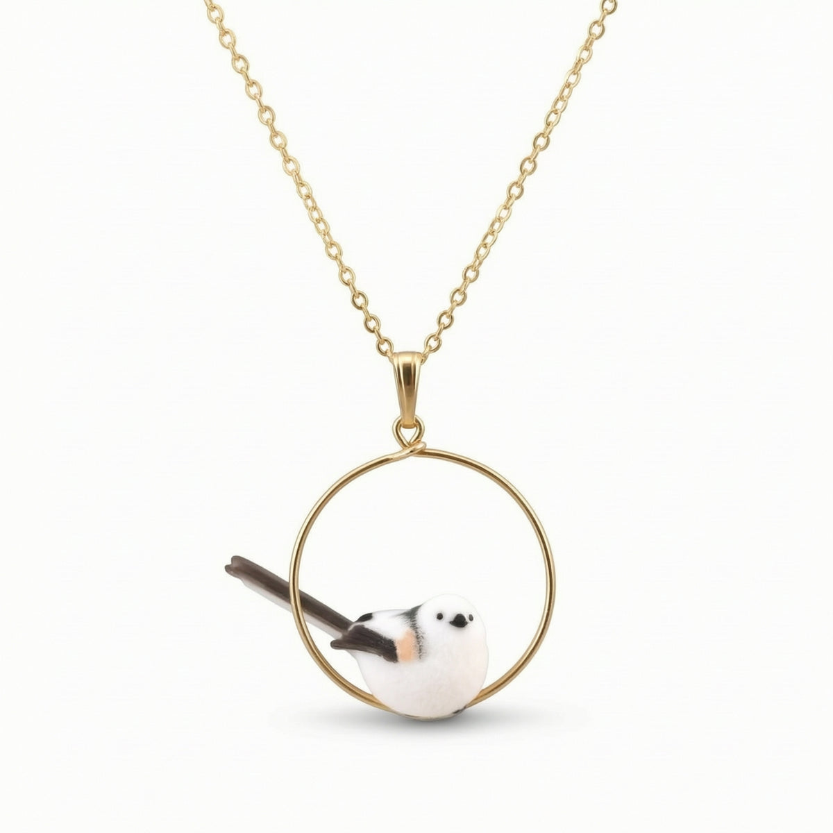 Necklace with Bird Pendant Dainty Pendant Necklace Minimalist for Women
