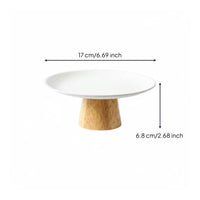 Dessert Display Stand Multifunctional Round Pedestal Tray Multi-Purpose